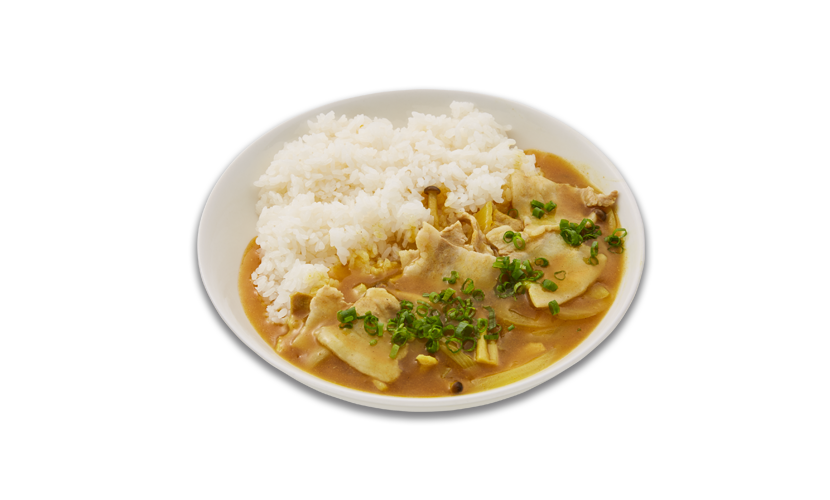 カレーライスセット 1 100円 神奈川県厚木市 琉球料理 沖縄そば屋